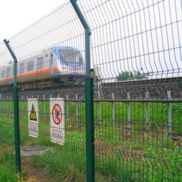 Powder Coated Frame Finishing Railway Fence