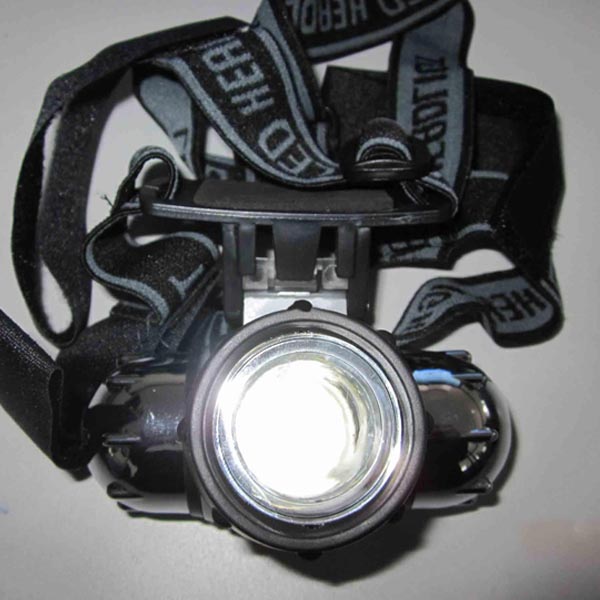 H1L LED Rechargeable Miners Headlamp