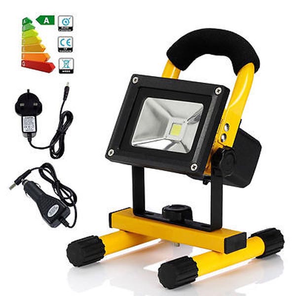 New 20W Rechargeable & Portable LED Outdoor Solar Flood Camping Light