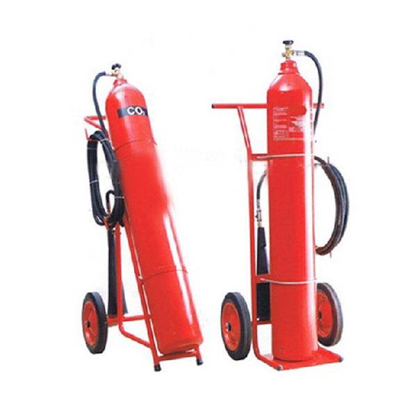 MS-FE-02 25kg CO2 Safety Trolley Fire Extinguisher