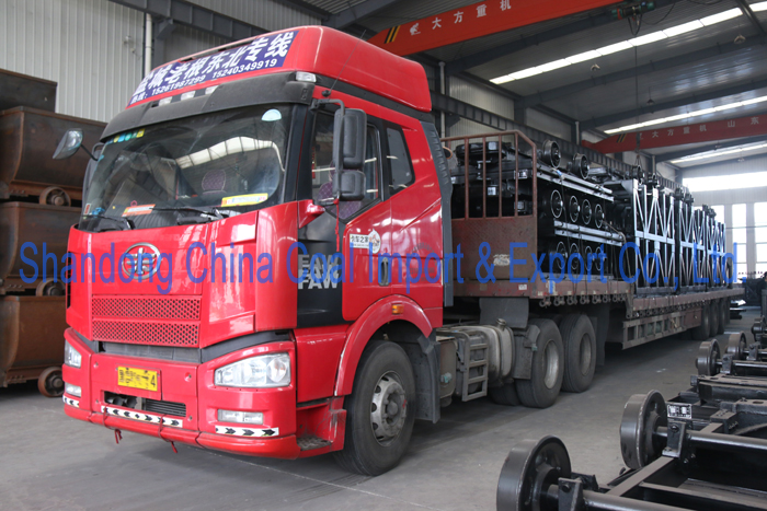 Mine Carts of Our China Coal Group Send to Harbin City, Heilongjiang Province