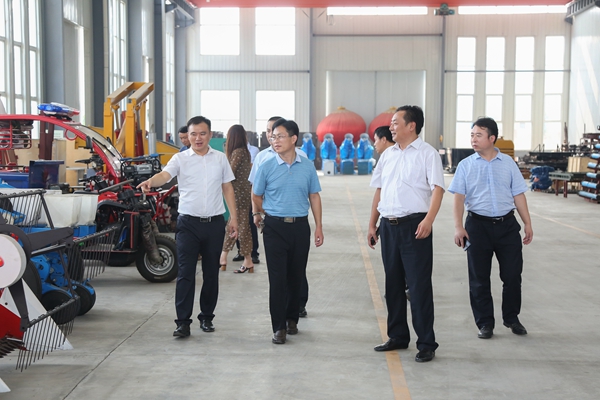 Warmly Welcome Leaders of Dadian Town of Linyi City To Visit China Coal Group For Cooperation