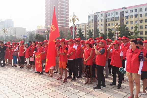 China Coal Group Actively Participated In "Youth Volunteer Action To Create A Civilized City - Declared War On Uncivilized Behavior" Volunteer Service Start Ceremony