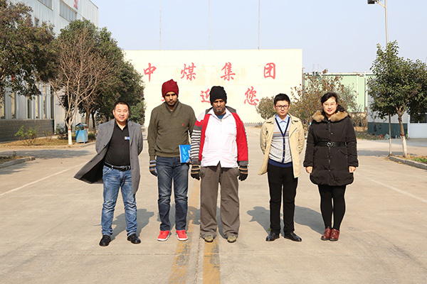 Warmly Welcome Indian Merchants To Visit China Coal Group For Rock Drill