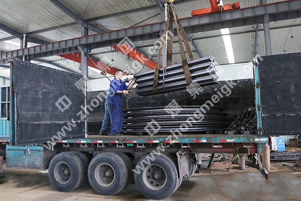 China Coal Group Sent A Batch Of U-Shaped Steel Supports To Xining City, Qinghai Province