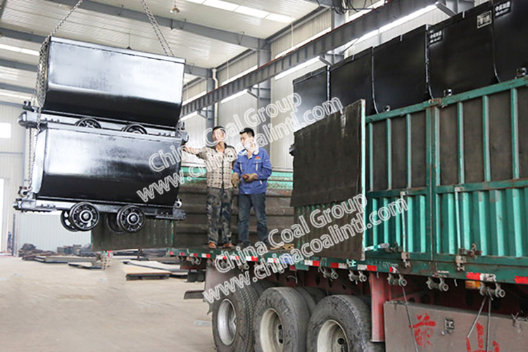 China Coal Group Send A Batch Of Narrow Gauge Mine Carts To Xinzhou City Shanxi Province