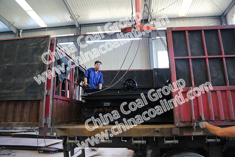 China Coal Group Sent A Batch Of Mining Flatbed Car To Hejin City Shanxi Province