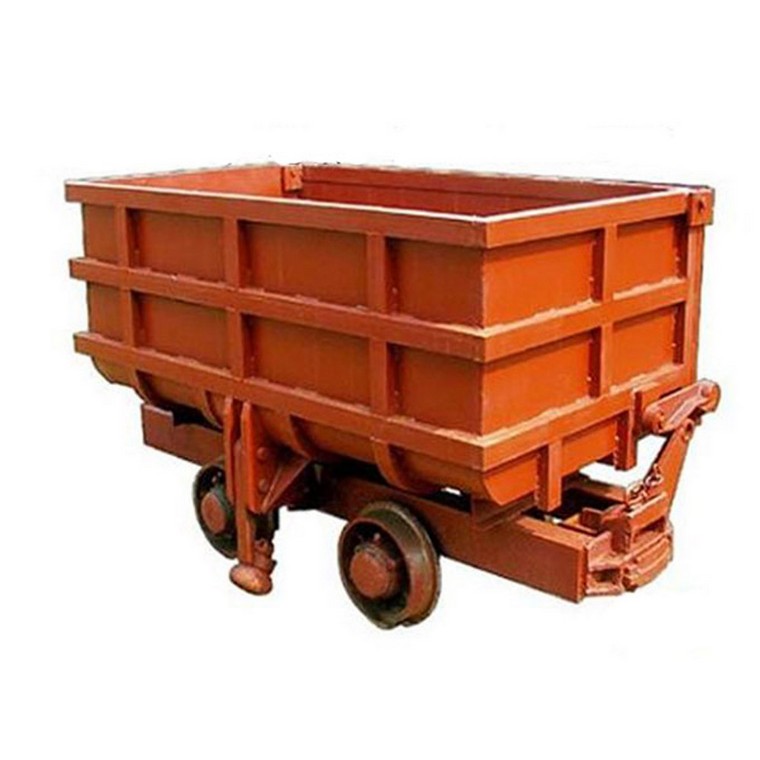 How to unload the mine wagon smoothly?