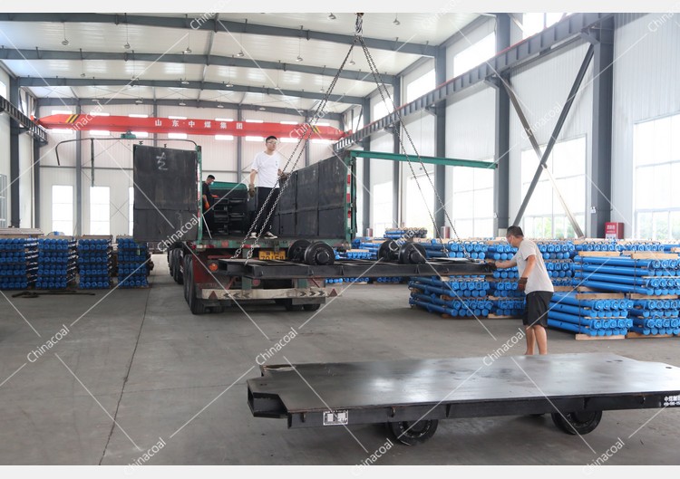 China Coal Group Sent A Batch Of Mining Flat Car To Jincheng, Shanxi