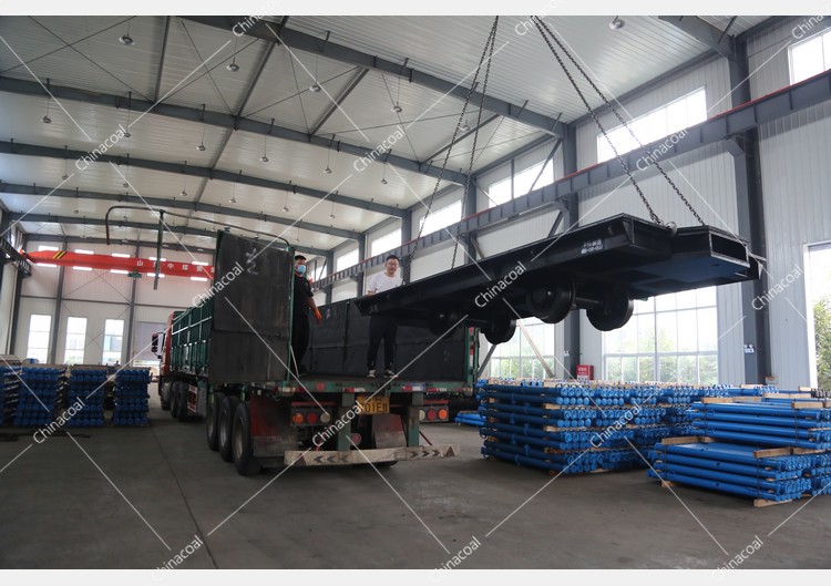 China Coal Group Sent A Batch Of Mining Flat Car To Jincheng, Shanxi